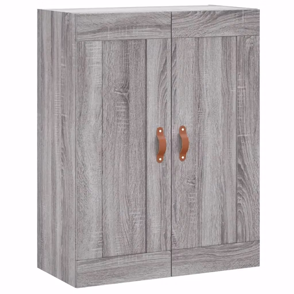 Berkfield Home Wall Mounted Cabinet in Grey Sonoma, W/D/H: 69.5 x 34 x 90 cm – 2