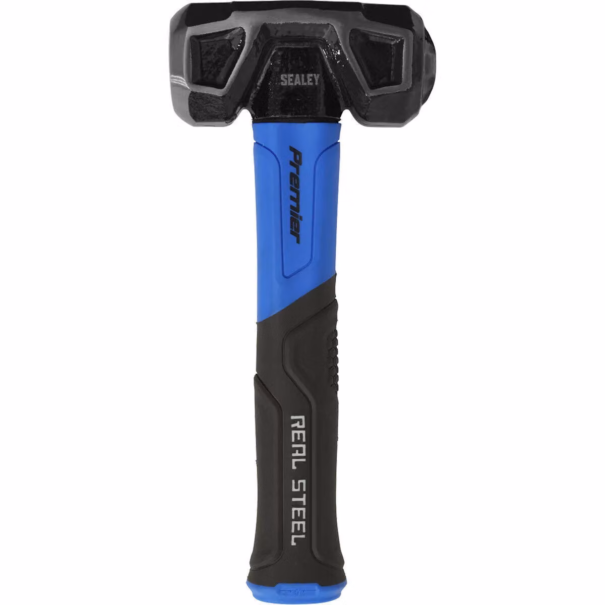 Loops 3lb Club Hammer with Blue Fibreglass Shaft and Drop Forged Carbon Steel Head – 2