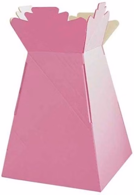 KDMD Super Living Vase in Pale Pink for Tabletop Use, H 33.5 x W 20.5 x D 30.0 cm