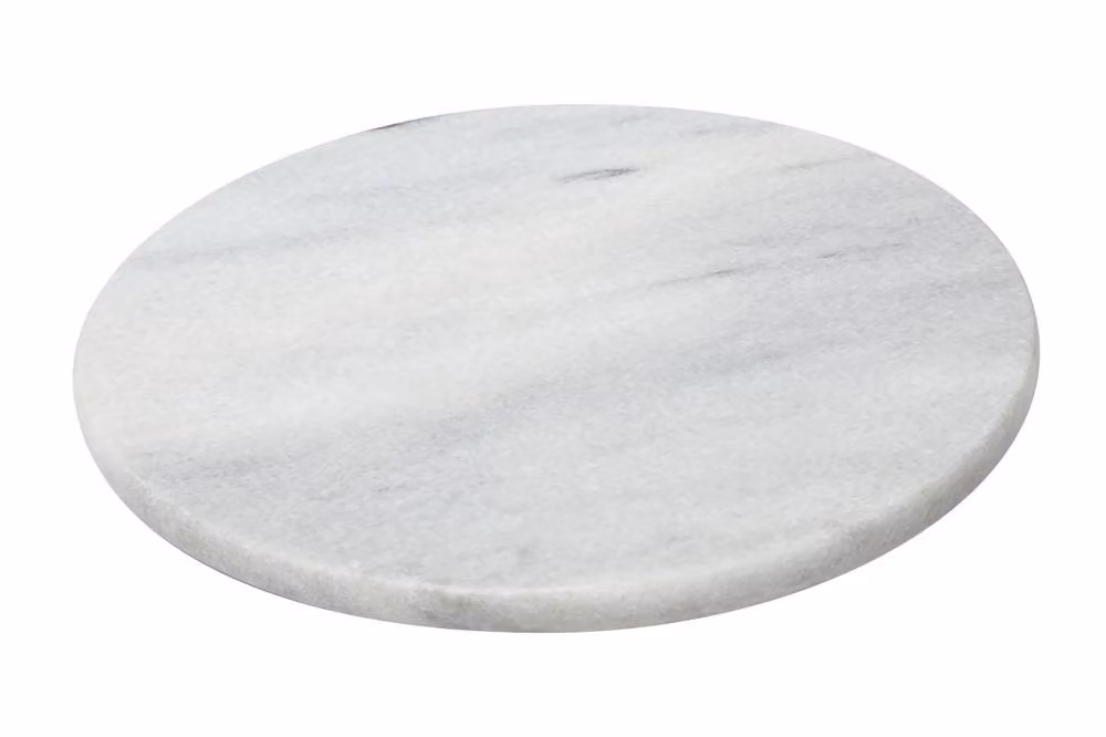 Orsina White Marble Lazy Susan with Non-slip Base – 2
