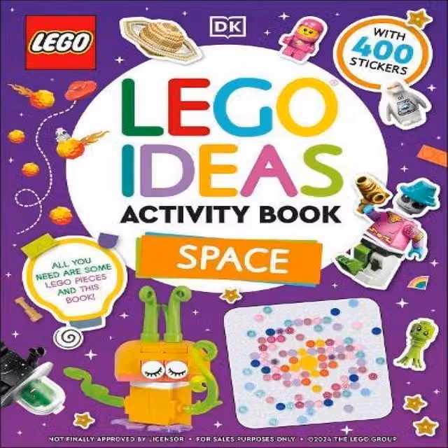LEGO Ideas Space Activity Book by DK, Multicolour Paperback