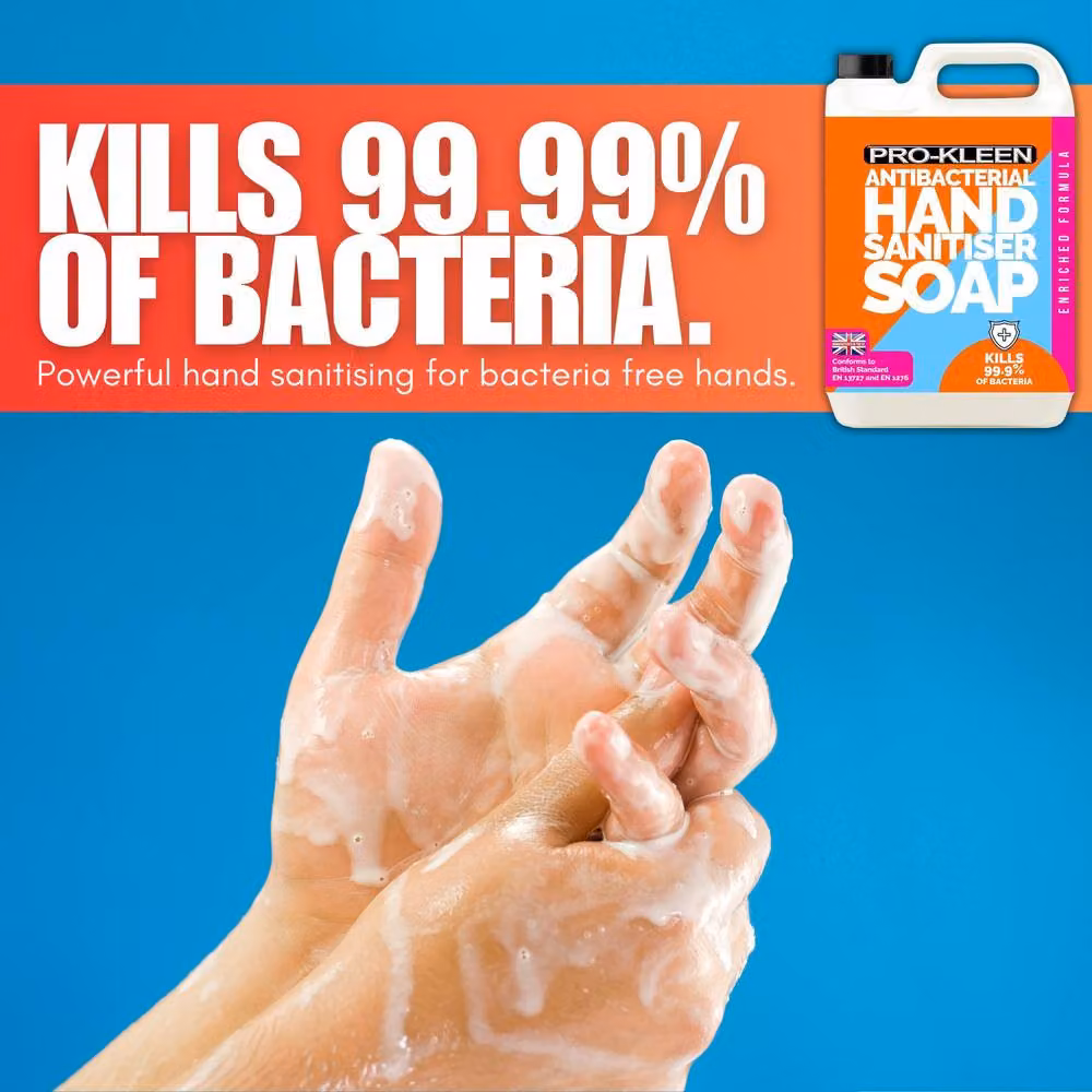 ProKleen Anti-Bacterial Hand Sanitiser Soap, 5 l, White – 2