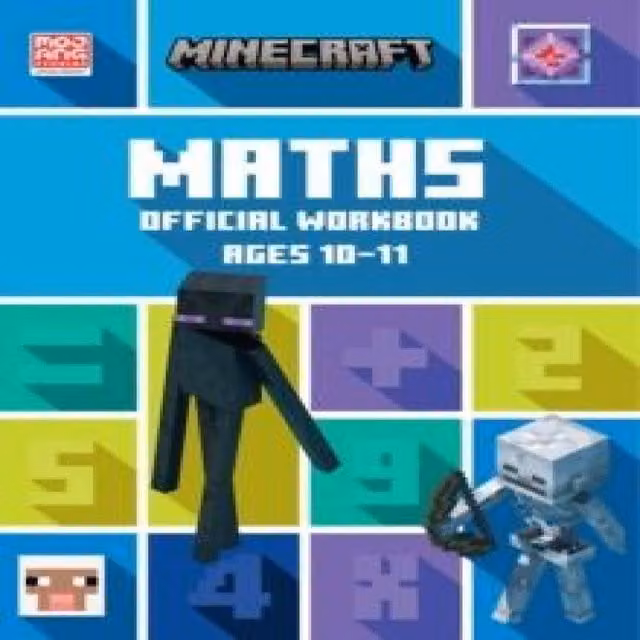 Collins KS2 Minecraft Maths Ages 10-11 Multicolour Paperback Book