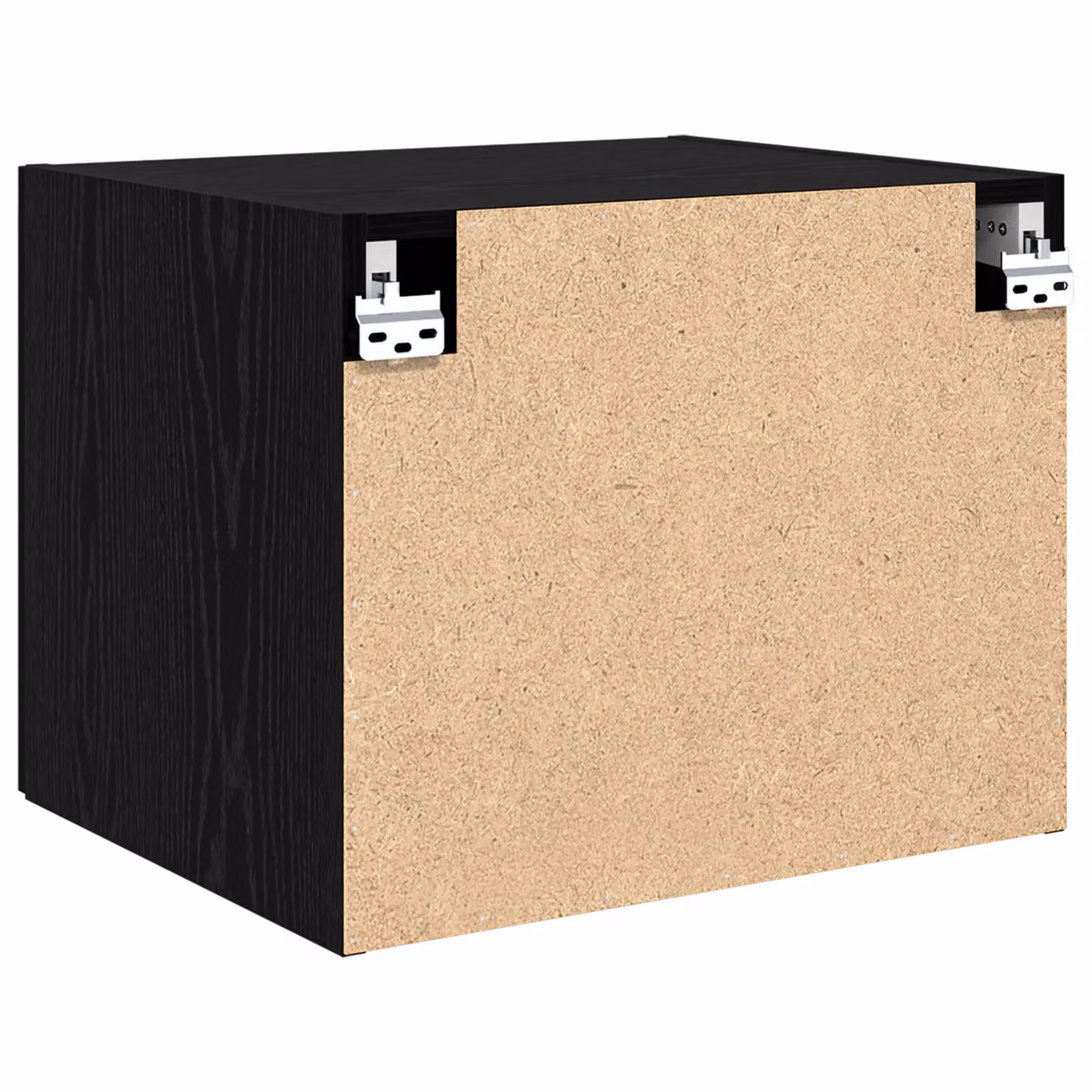 Berkfield Home Wall Mounted Cabinet in Black Oak, W: 50 cm, D: 42.5 cm, H: 40 cm – 5