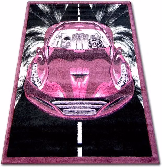 RugsX Pilly Rug in Purple, W/D: 140 x 190 cm – 1