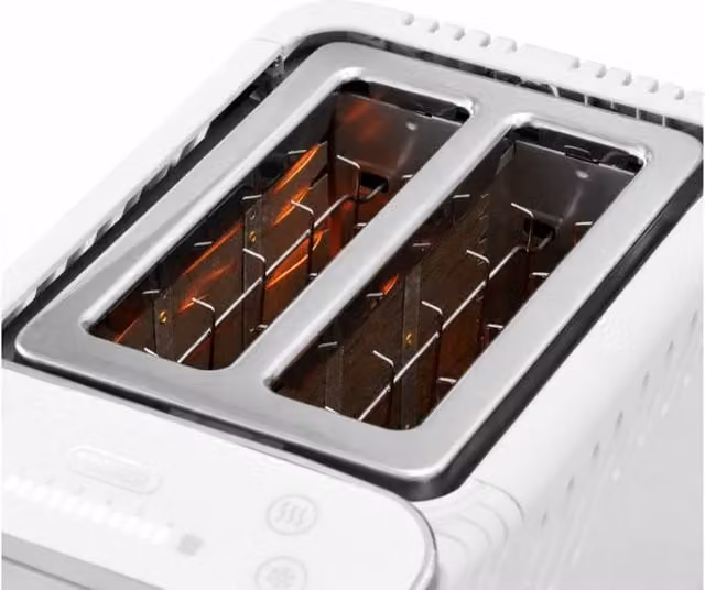 Tower Mirage 2 Slice Digital Toaster in White