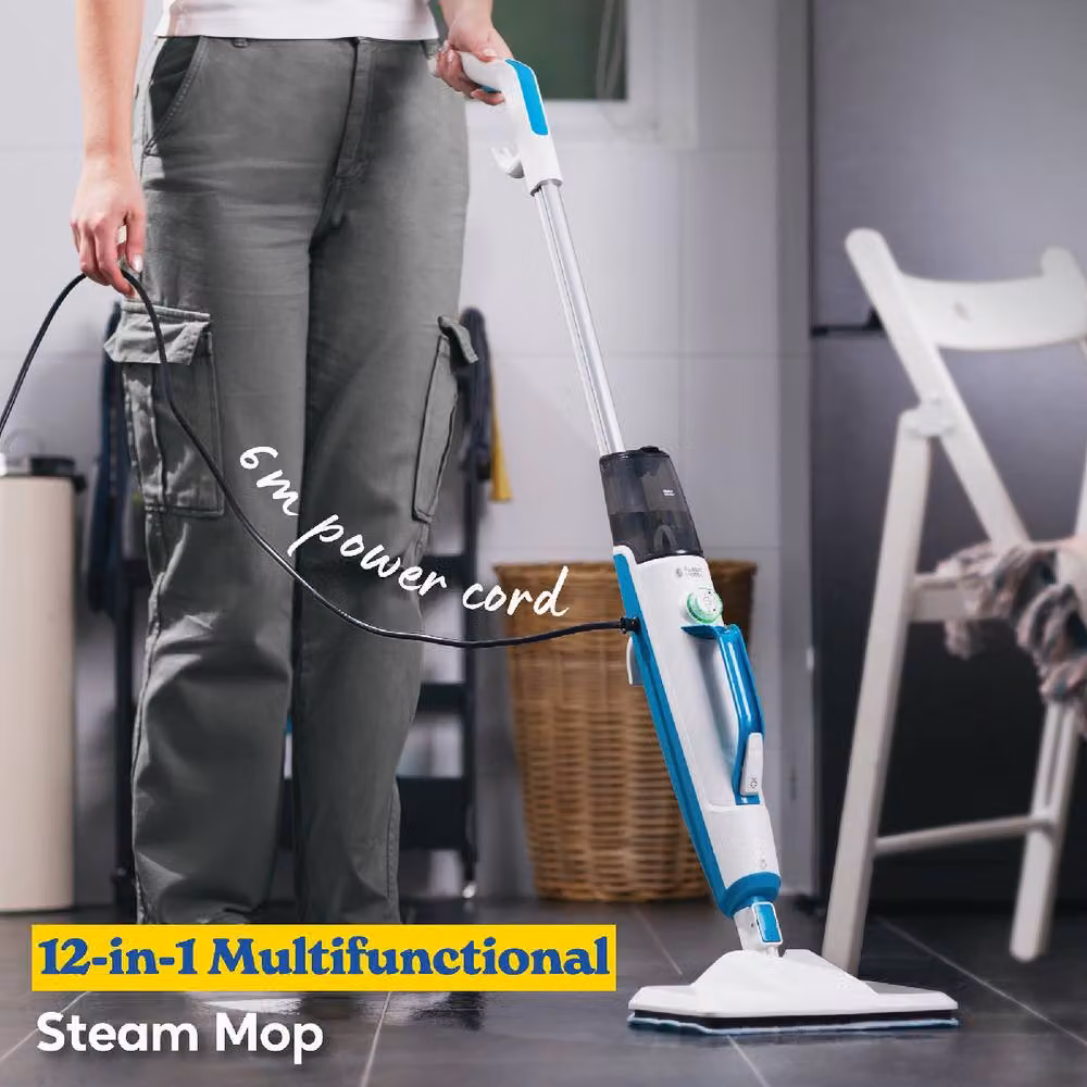 Russell Hobbs RHMSM6001 12-in-1 Multifunctional Steam Mop in Blue – 2