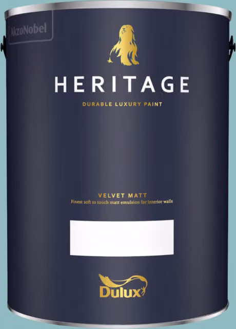 Dulux Trade Heritage Matt Paint in Sky Blue, 5 l