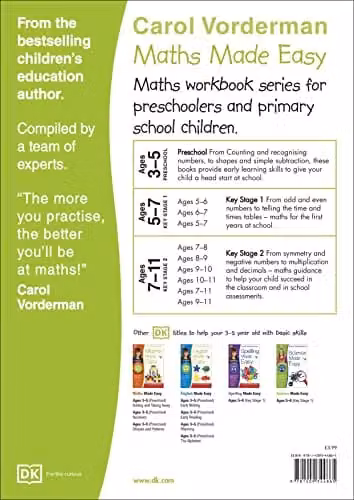 DK Maths Made Easy: Matching & Sorting Workbook for Ages 3-5 (Preschool) in Multicolour – 2