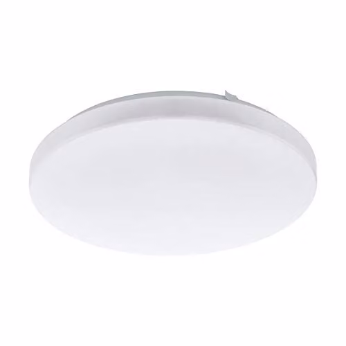 Loops Modern White LED Wall and Ceiling Light with Plastic and Metal Shade