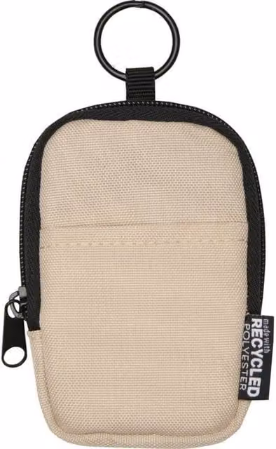 Floso Byron Clip & Go Small Pouch in Beige
