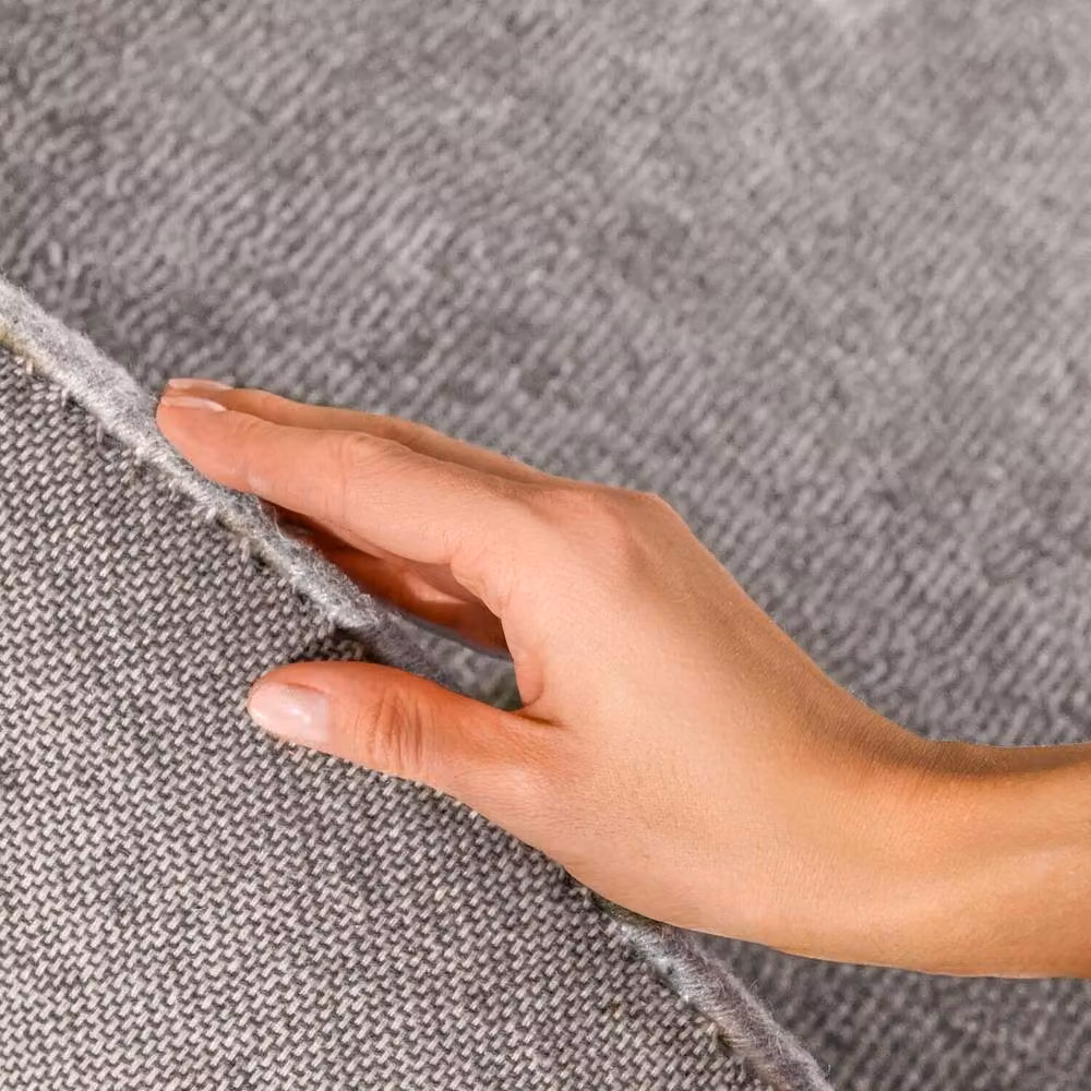 Villeroy & Boch 1812 Round Wool and Cotton Rug in Grey, Diameter: 160 cm – 2