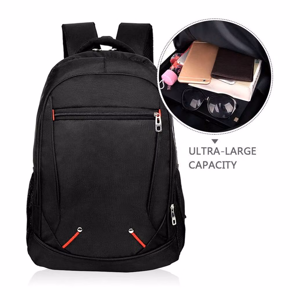 NESTLUNE Black Waterproof Large Capacity Laptop Backpack – 4