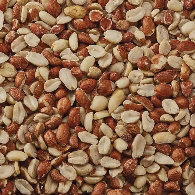 Happy Beaks Peanut Splits Wild Bird Food, Brown, 14kg