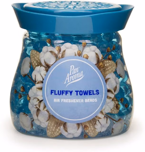 Pan Aroma Air Freshener Beads Fluffy Towels Blue
