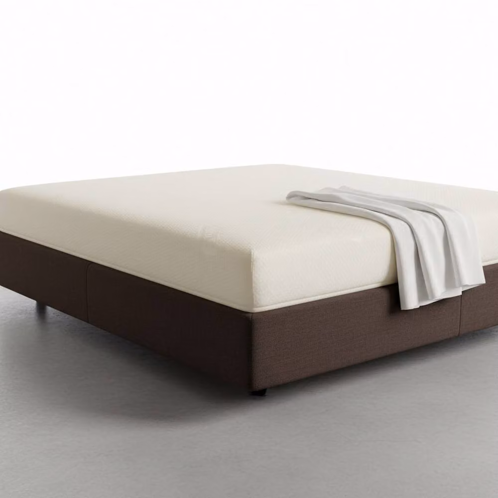 Bedding Mill Cool Plus Soft Firm Memory Foam Mattress in White, Small Double, H: 25 cm, W: 120 cm, D: 200 cm – 2