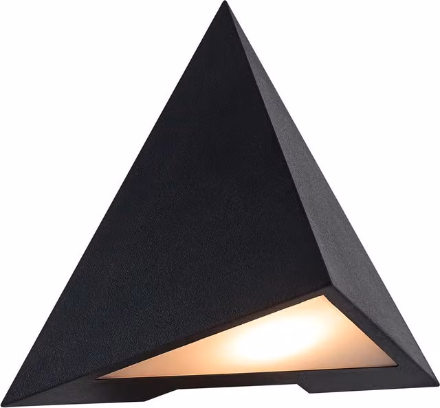 Nordlux Konit Modern Outdoor Wall Light in Black Plastic with GU10 Socket, IP44 Rated – 1
