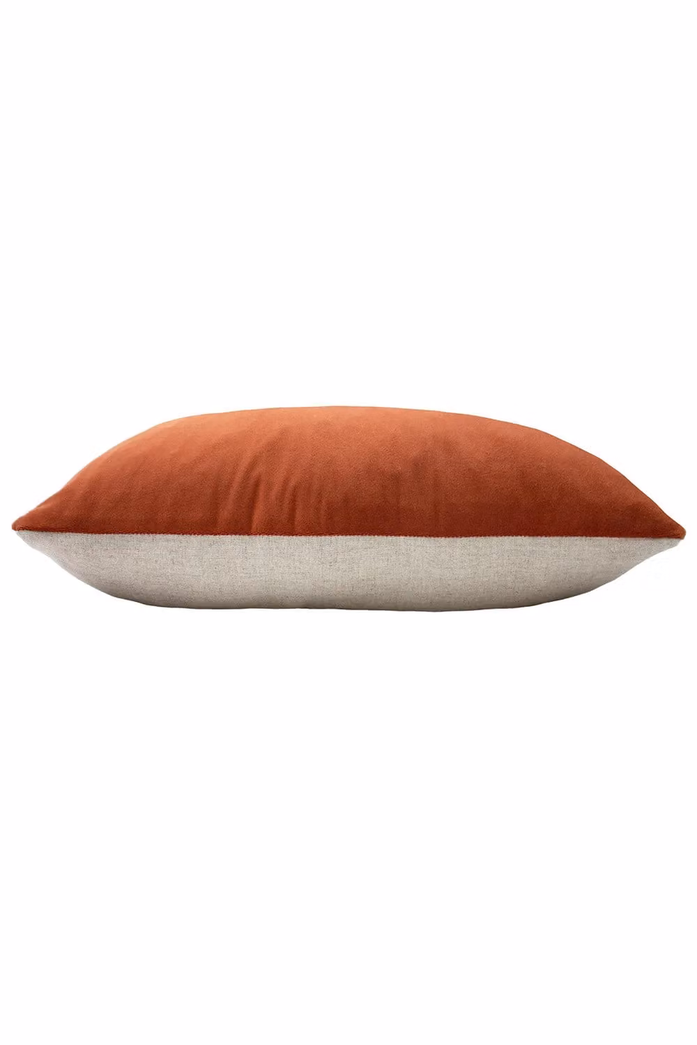 Furn Contra Red Velvet Polyester Filled Rectangular Cushion, W/D/H: 60 x 40 x 40 cm – 3