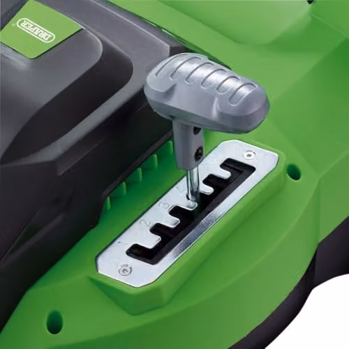 Draper 20535 1600W Corded Electric Lawn Mower, Green and Black, 400mm – 3