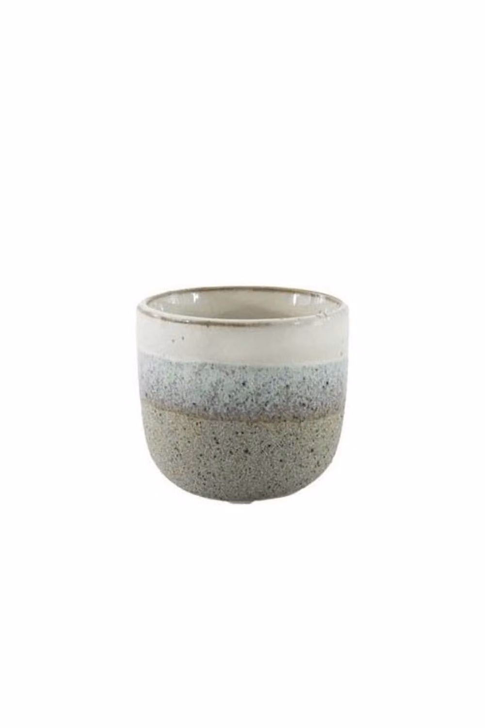 KDMD Hortus Grey Bordeaux Stoneware Pots, 4 Pack, H 6.5 cm x Dia 7 cm – 2