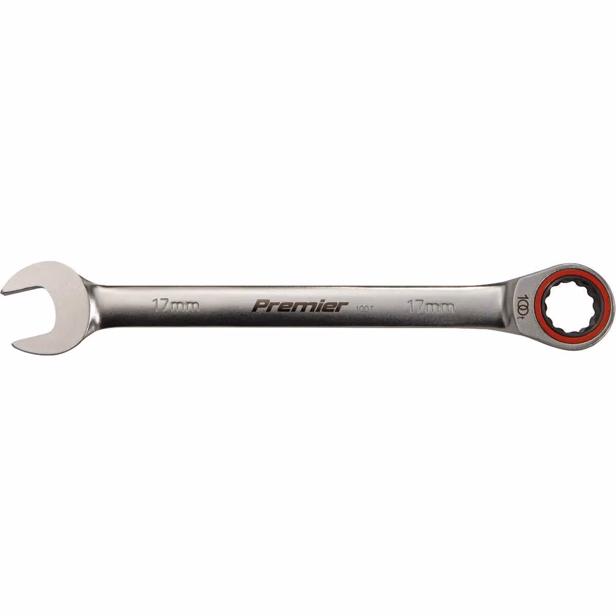 Loops 12-Piece Premium Combination Ratchet Spanner Set, 12-Point Metric Chrome Vanadium Steel, Silver and Multicolour – 2