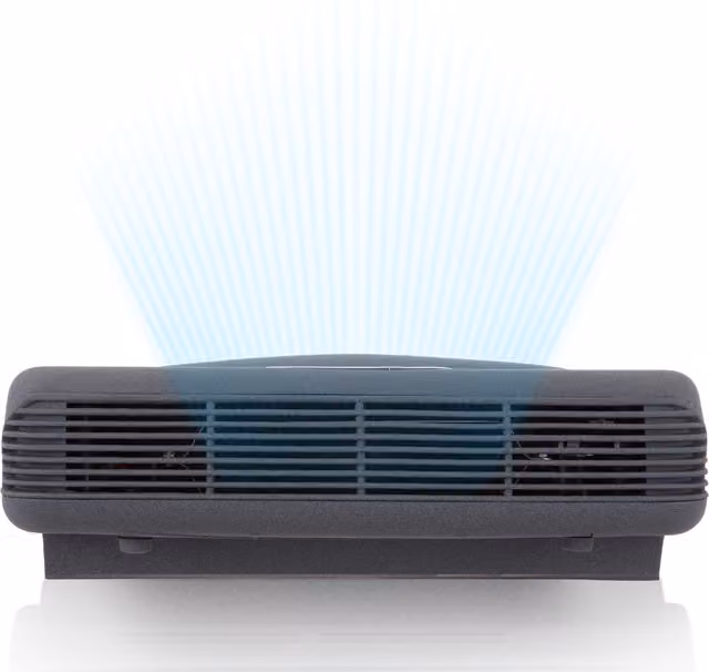 PureMate Ionic Air Purifier and Negative Ion Generator with Activated Carbon in Anthracite