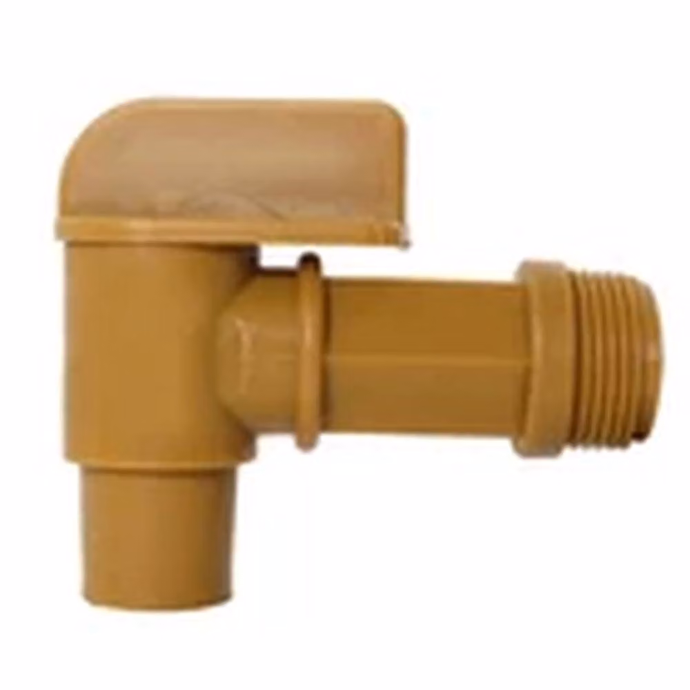 Havendro Yellow Plastic Barrel Tap 3/4" BSP Acid and Alkali Resistant Drum Faucet – 2