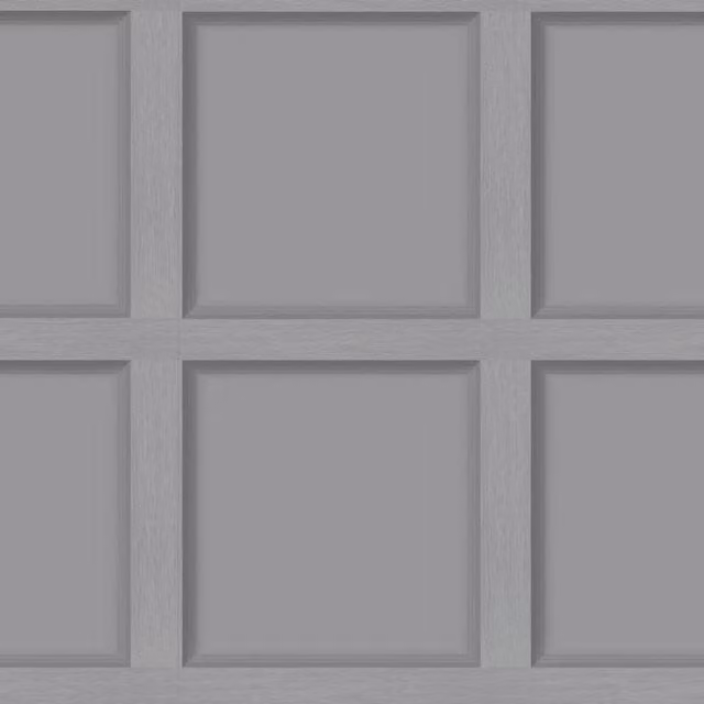 Holden Décor Modern Geometric Abstract Wood Panel Wallpaper in Grey Matt Finish