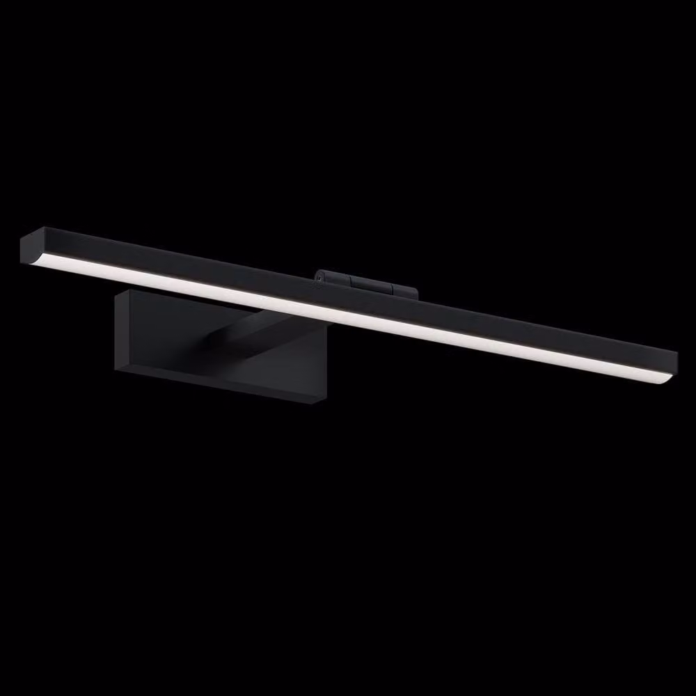 Netlighting Bris Black LED Mirror and Picture Light with 4000K Cool White Light – 2