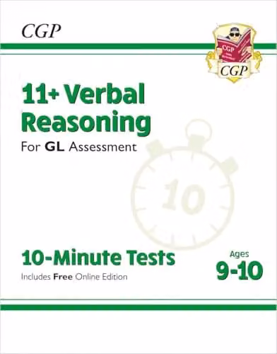 CGP 11+ GL 10-Minute Tests: Verbal Reasoning for Ages 9-10 with Online Edition