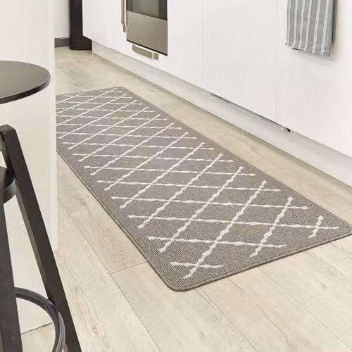 My Mat Stain Resistant Arbor Stone Runner in Beige and Grey, W: 67 cm, L: 200 cm – 2