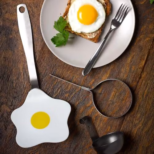 Tala Egg Spatula Multicolour Nylon and Stainless Steel Egg Turner – 2