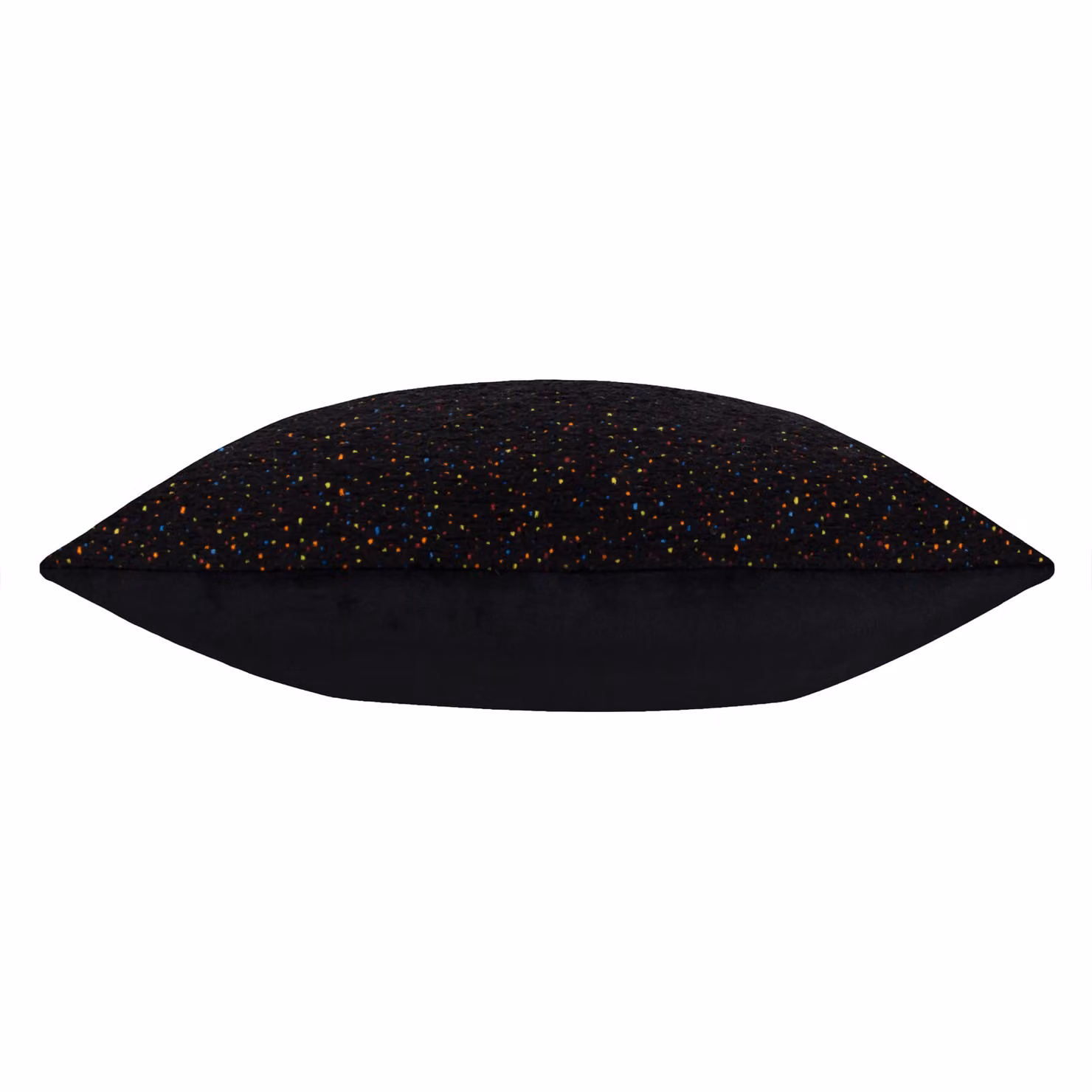 furn Hali Square Velvet and Polyester Filled Cushion in Black, W/D/H: 45 x 45 x 45 cm – 2