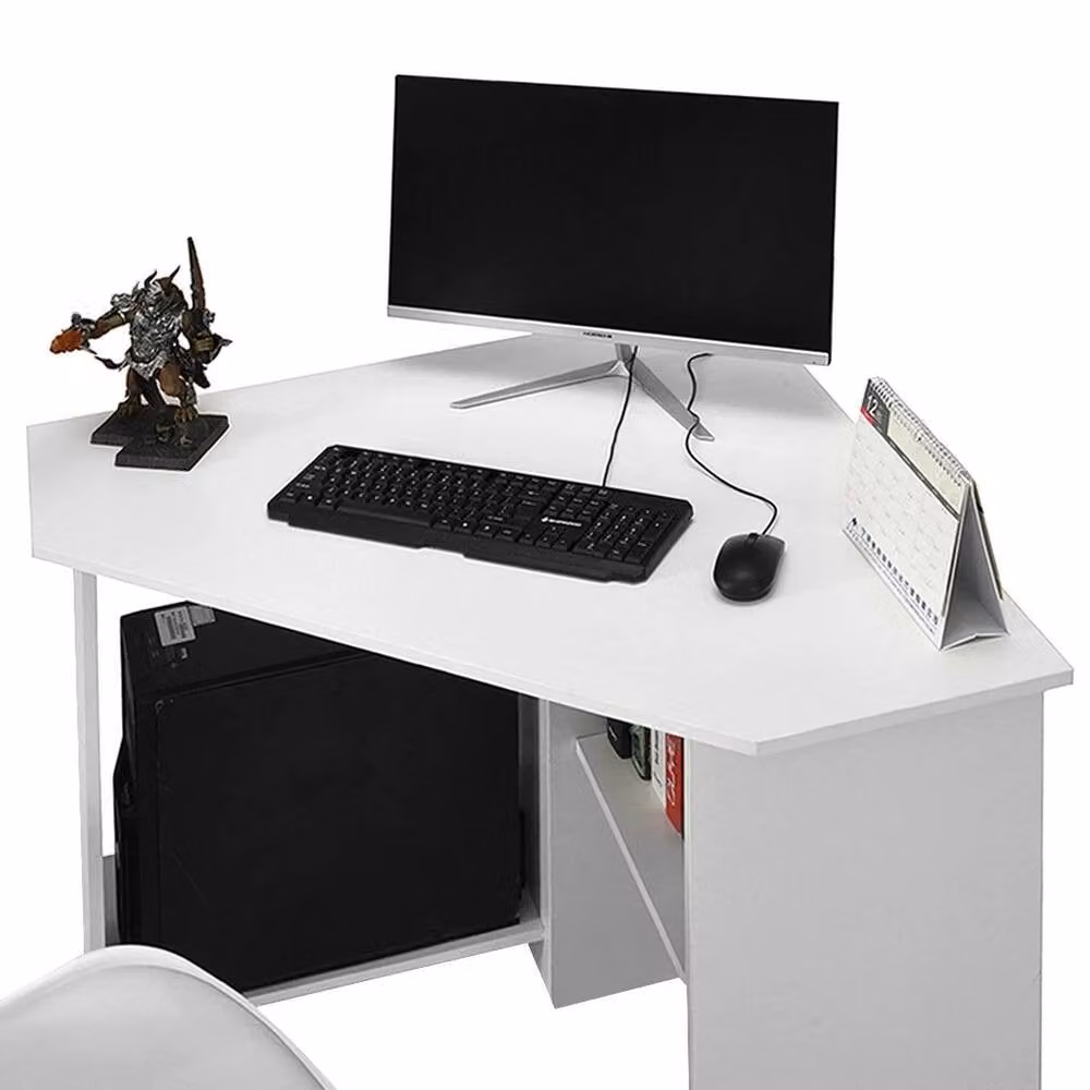 KORVIXA White Corner Computer Desk for Home Office – 2