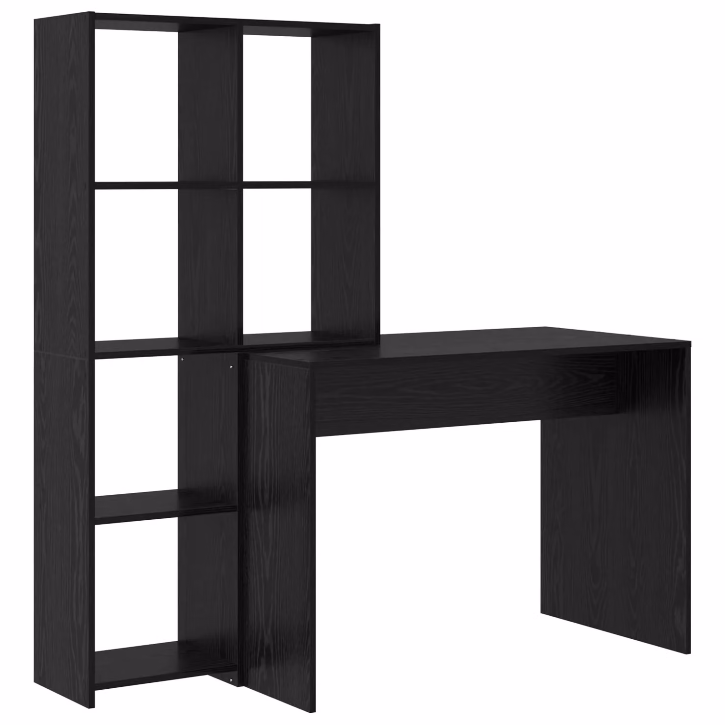 Berkfield Home Modern Storage Shelf in Black Oak Engineered Wood – 2