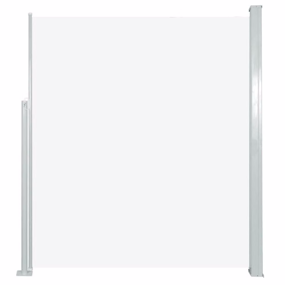 Berkfield Home Retractable Side Awning in Beige Polyester, W/H: 500 x 160 cm – 2