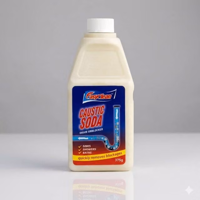 Bedsland Heavy Duty Caustic Soda Cleaning Powder, 375 g, White