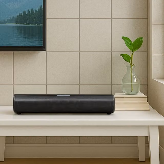 Komore Surround Sound Soundbar Speaker - Black