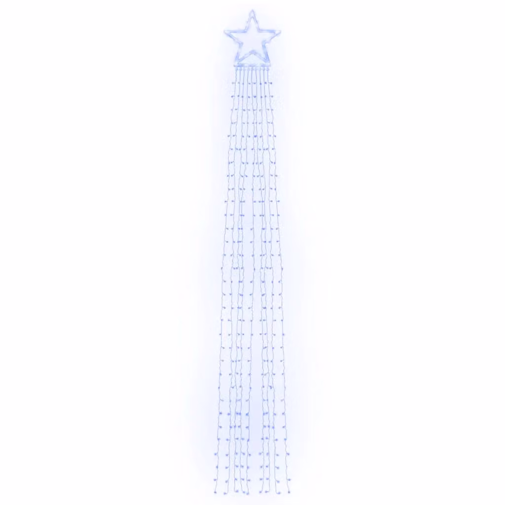 Berkfield Home Christmas Tree Lights with 320 Blue LEDs, 375 cm – 4
