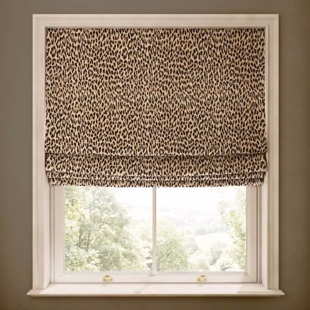 House of Hackney Wild Card Jacquard Blind in Yellow and Multicolour