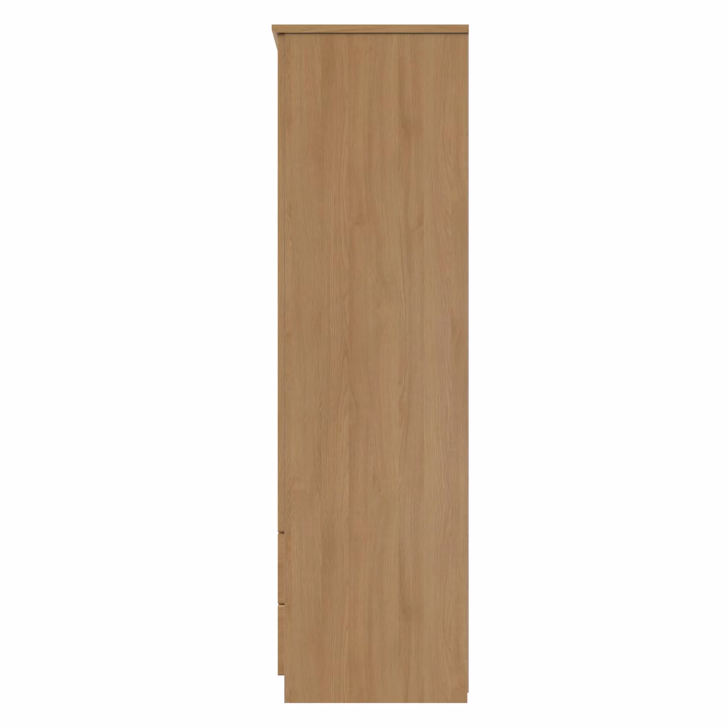 2 U Holborn Ready Assembled Triple Plain Wardrobe with Drawer in Brown – 2
