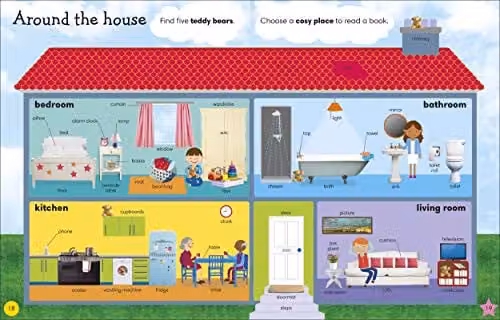 DK 1000 Useful Words: Build Vocabulary and Literacy Skills Multicolour Paper Book – 3
