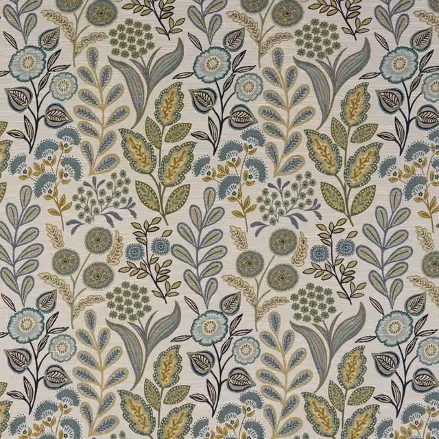 Terrys Arrelia Woven Fabric in Green, Beige and Multicolour