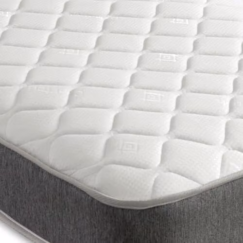 eXtreme comfort ltd Cooltouch Essentials Grey Shorty Hybrid Memory Foam and Bonnell Spring Mattress for Children, Depth: 18 cm, White – 3