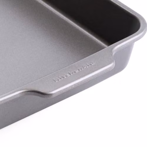 KitchenAid Non-Stick Steel Rectangular Baking Sheet, Grey, W: 33.0 cm – 4