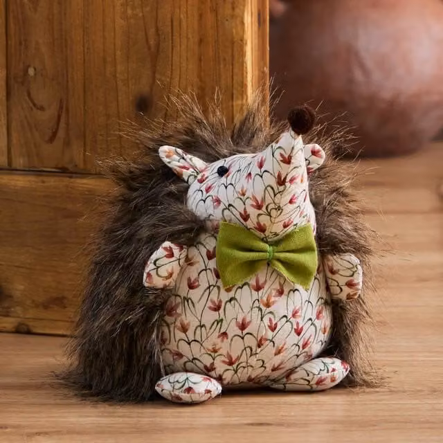 Voyage Maison Henrietta Hedgehog Multicolour Floral Textile Door Stop – 1