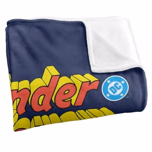 LOGOVISION Wonder Woman Golden Lasso Super Soft Silky Touch Fleece Throw Blanket, Multicolour, W: 91 cm, D: 147 cm – 2