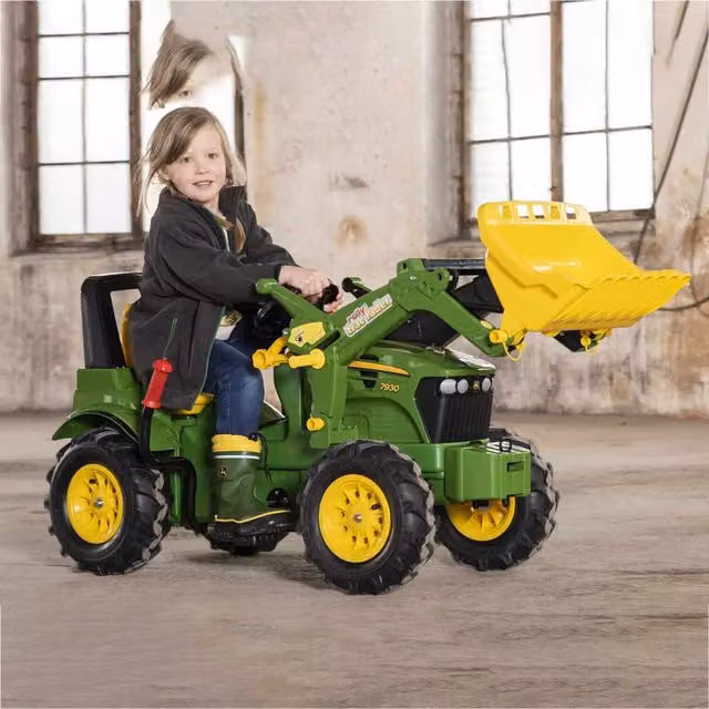 Rolly Toys John Deere 7930 Tractor with Loader and Air Tyres, Green – 1