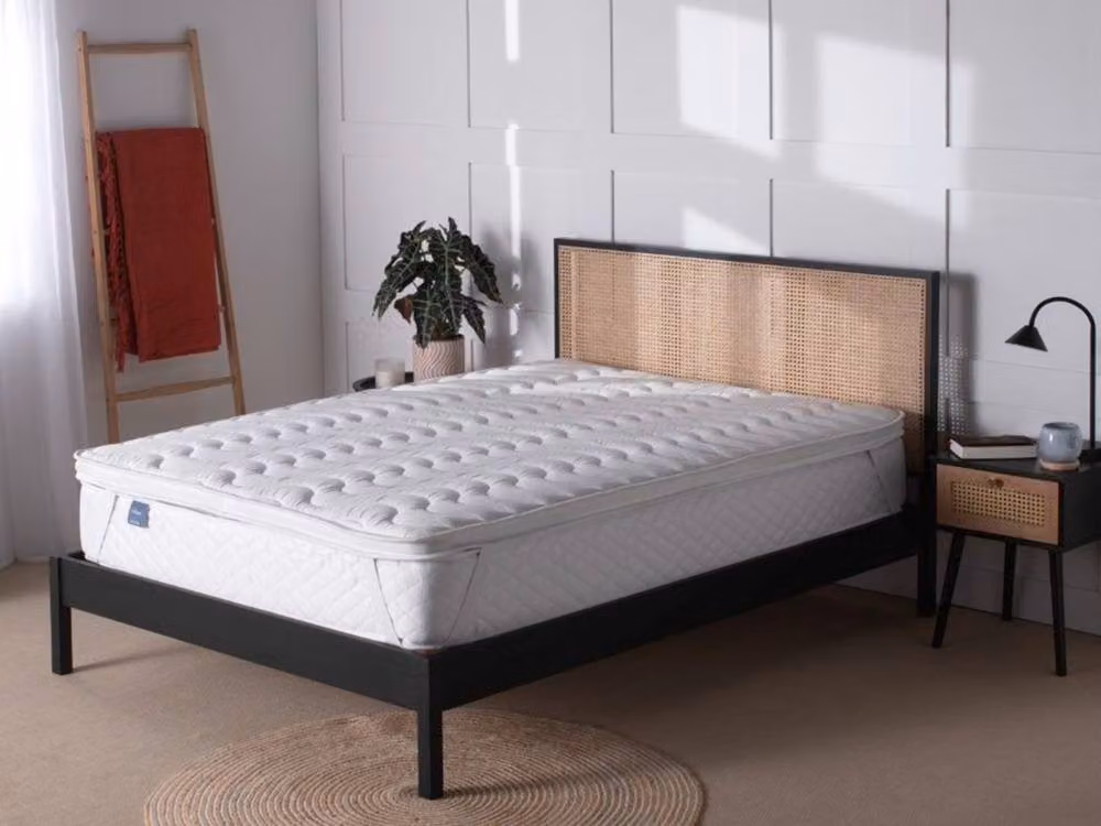 Arthur Sleep White Cotton Airflow Memory Mattress Topper – 2