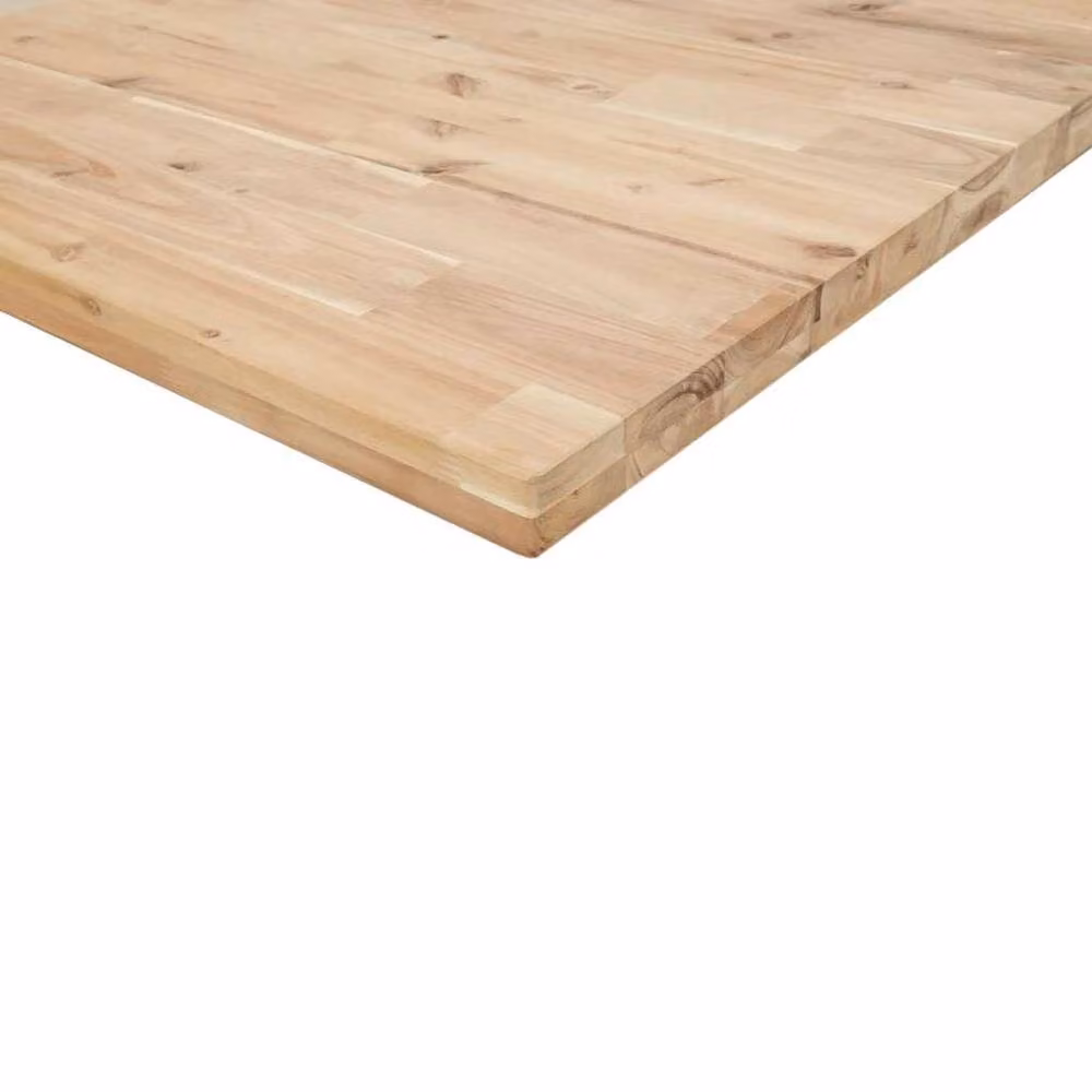 Berkfield Home Versatile Solid Wood Acacia Desk Top in Brown, W/D/H: 60 x 50 x 4 cm – 4
